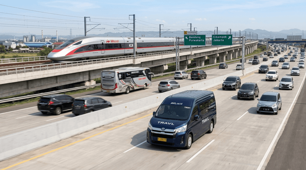 Total Biaya ke Bandung vs Naik Travel (TRAVL): Naik Mobil Pribadi, Whoosh atau Travel?