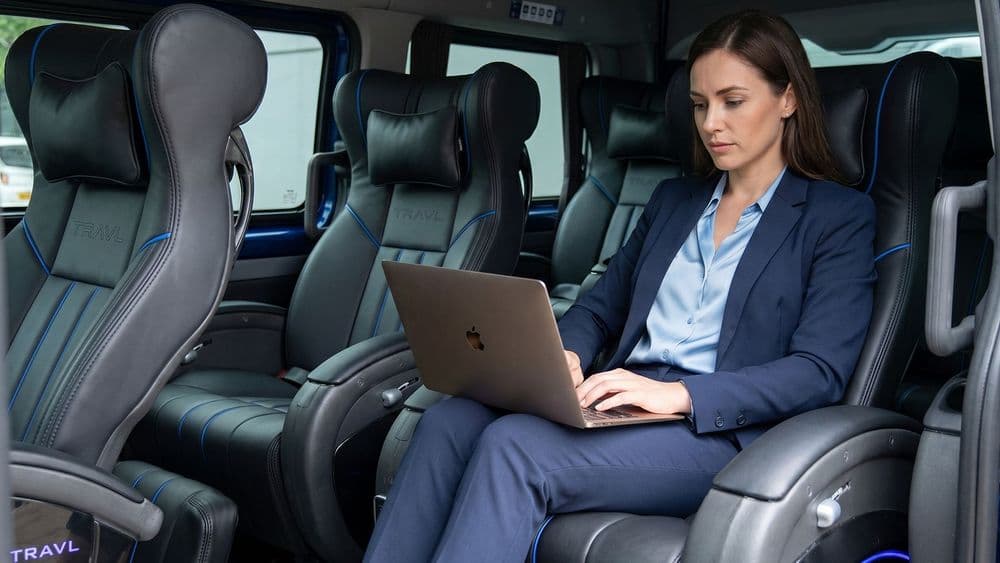 The Secret to Working on a Laptop in a Car Without Motion Sickness: Turn Your Commute into Office Hours