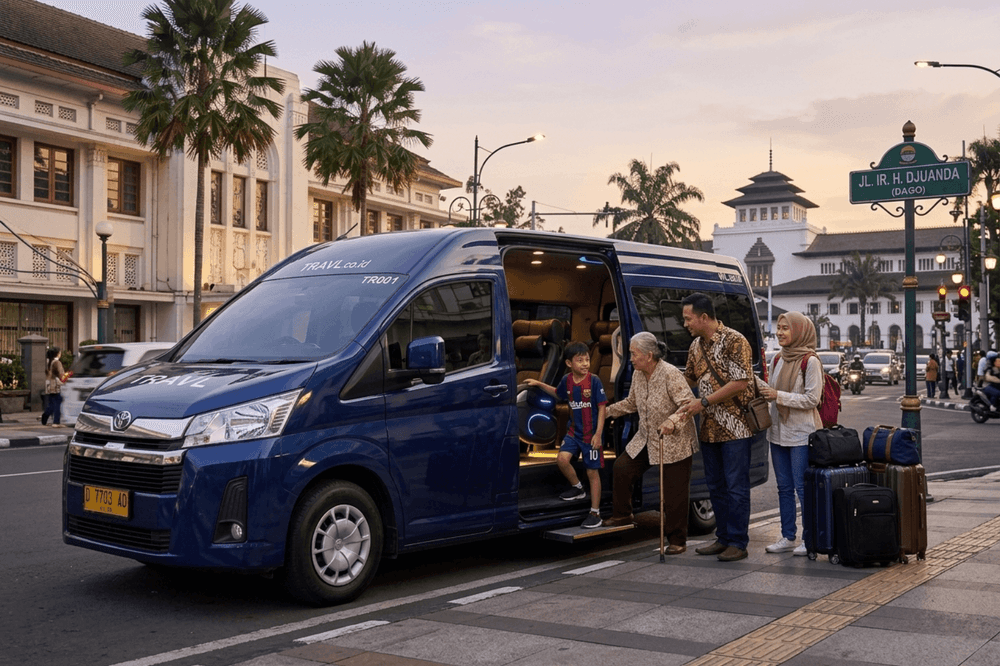Travel Jakarta Bandung Kursi Captain Seat Paling Lega: Armada 8-Seat!