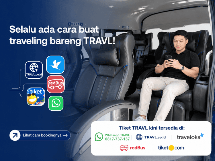 Cara Pesan Tiket Travel Bersama TRAVL Kurang dari 5 Menit: Website, WhatsApp, Traveloka, RedBuss, Tiket.com